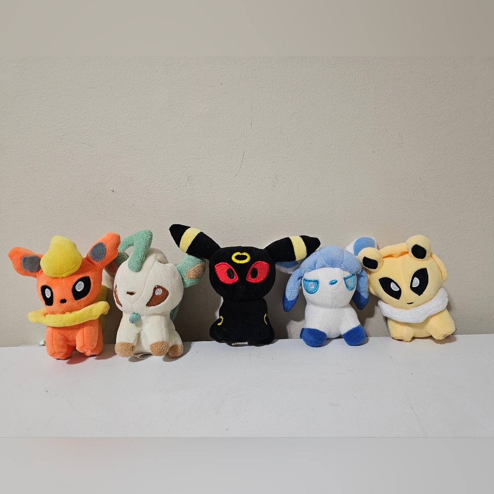 Pokemon Mini Plush Toys Set of 5